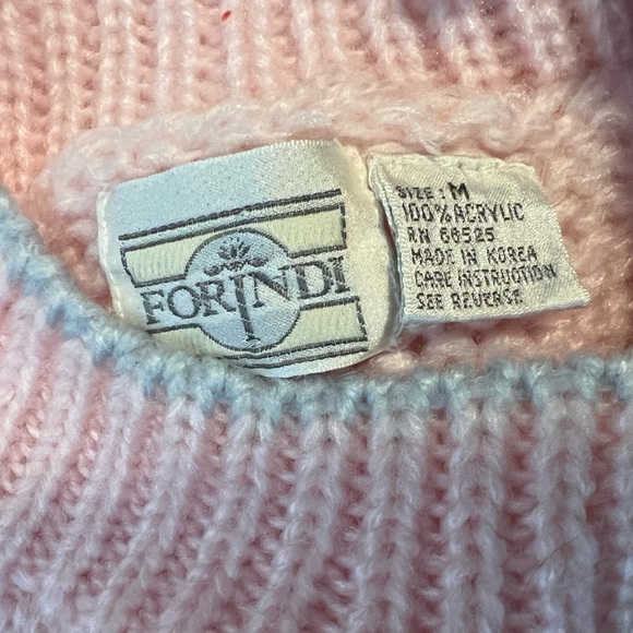 Soft Pink Women's Cowl Neck Sweater - Picture 2 of 5